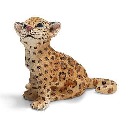 Figurine Schleich Animaux Amérique Bébé jaguar -14622 dans