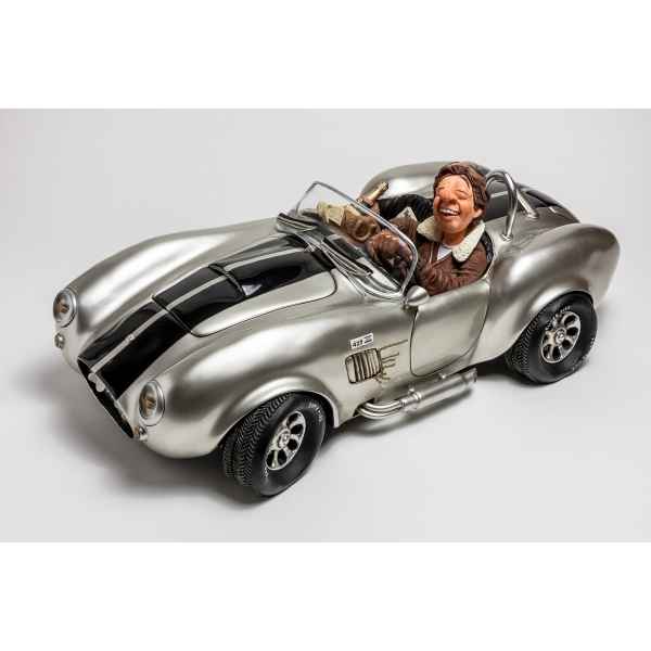 Figurine Voiture Shelby Cobra 427 Forchino - 32 cm 85071