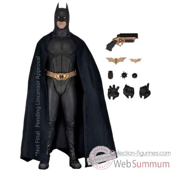 Batman begins: batman figurine échelle 1/4 -NECA61429 de PBM EXPRESS dans  Justice League de Figurine Collector sur Collection figurines