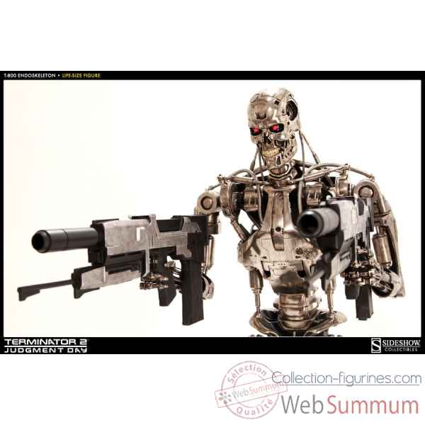 Terminator: statue t-800 taille réelle -SS400060 de PBM EXPRESS