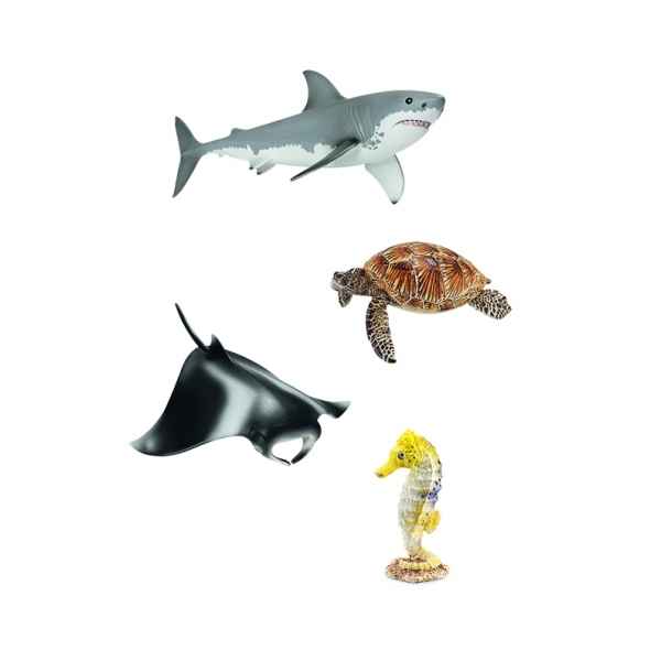 Figurine animal marin FERRY : le sachet de 8 figurines aléatoires